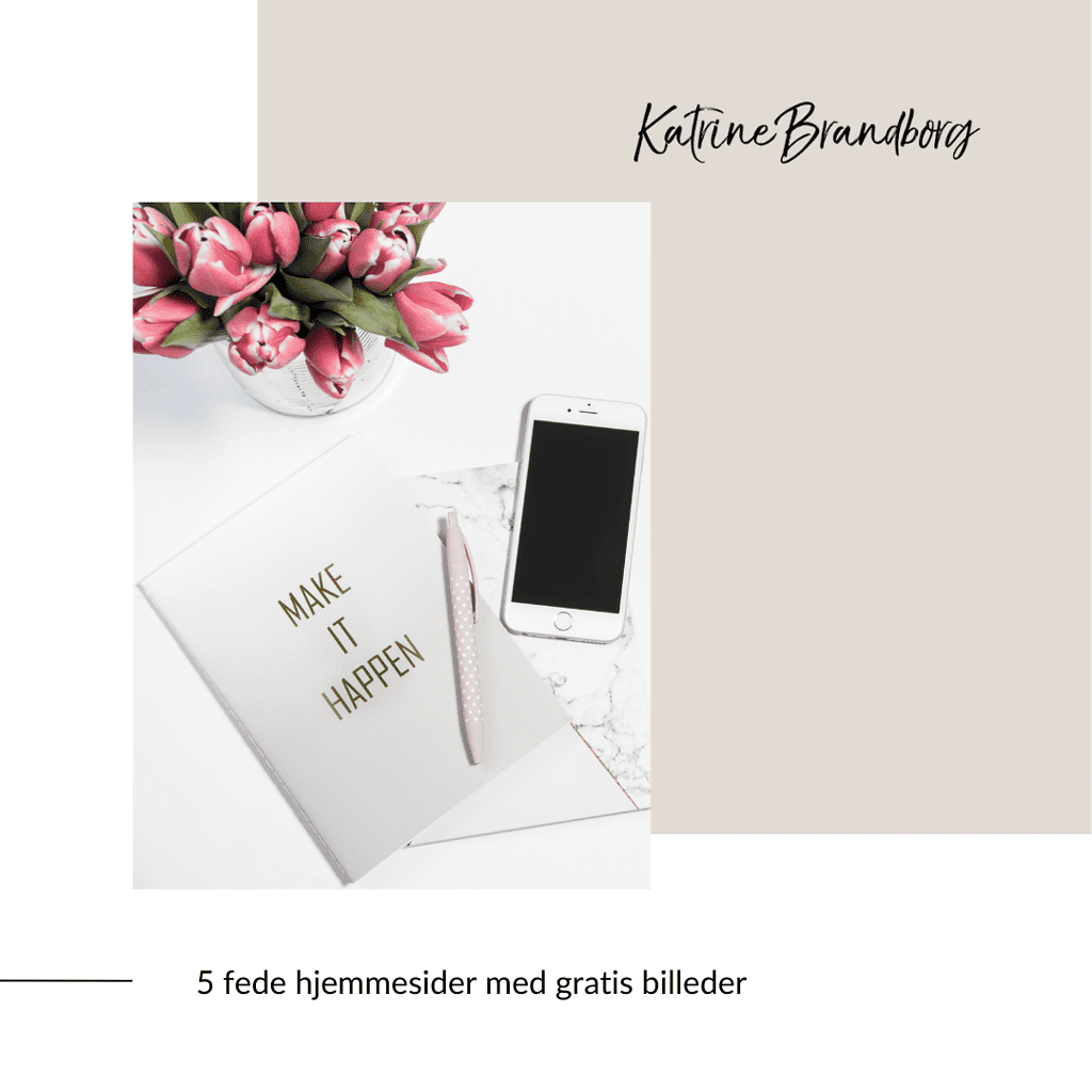 5 fede hjemmesider med gratis billeder, www.katrinebrandborg.dk, Katrine Brandborg