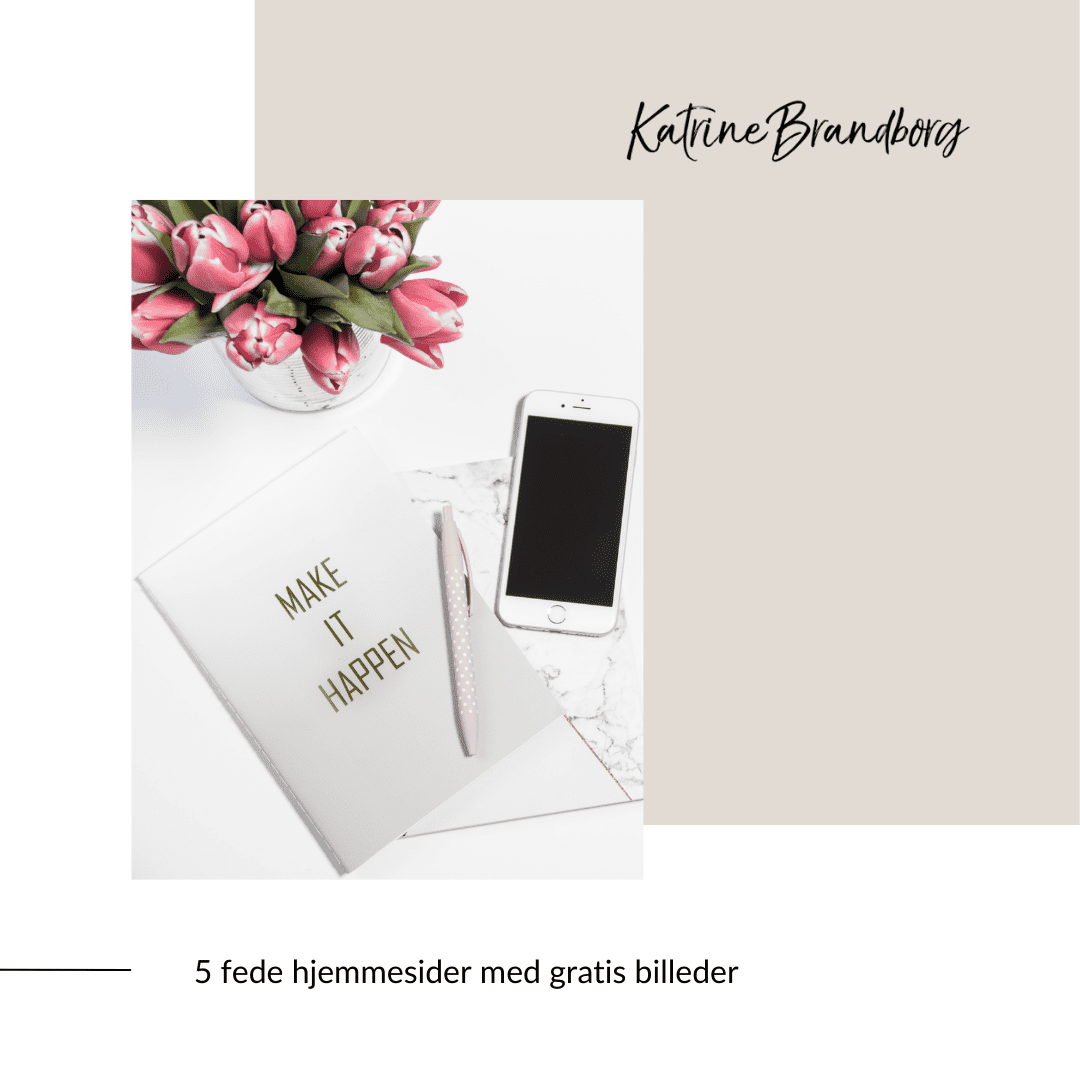 5 fede hjemmesider med gratis billeder, www.katrinebrandborg.dk, Katrine Brandborg
