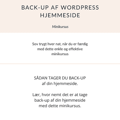Sådan tager du back-up af din hjemmeside, Katrine Brandborg, www.katrinebrandborg.dk
