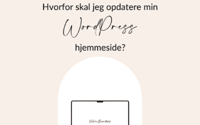 Hvorfor skal jeg opdatere min hjemmeside?