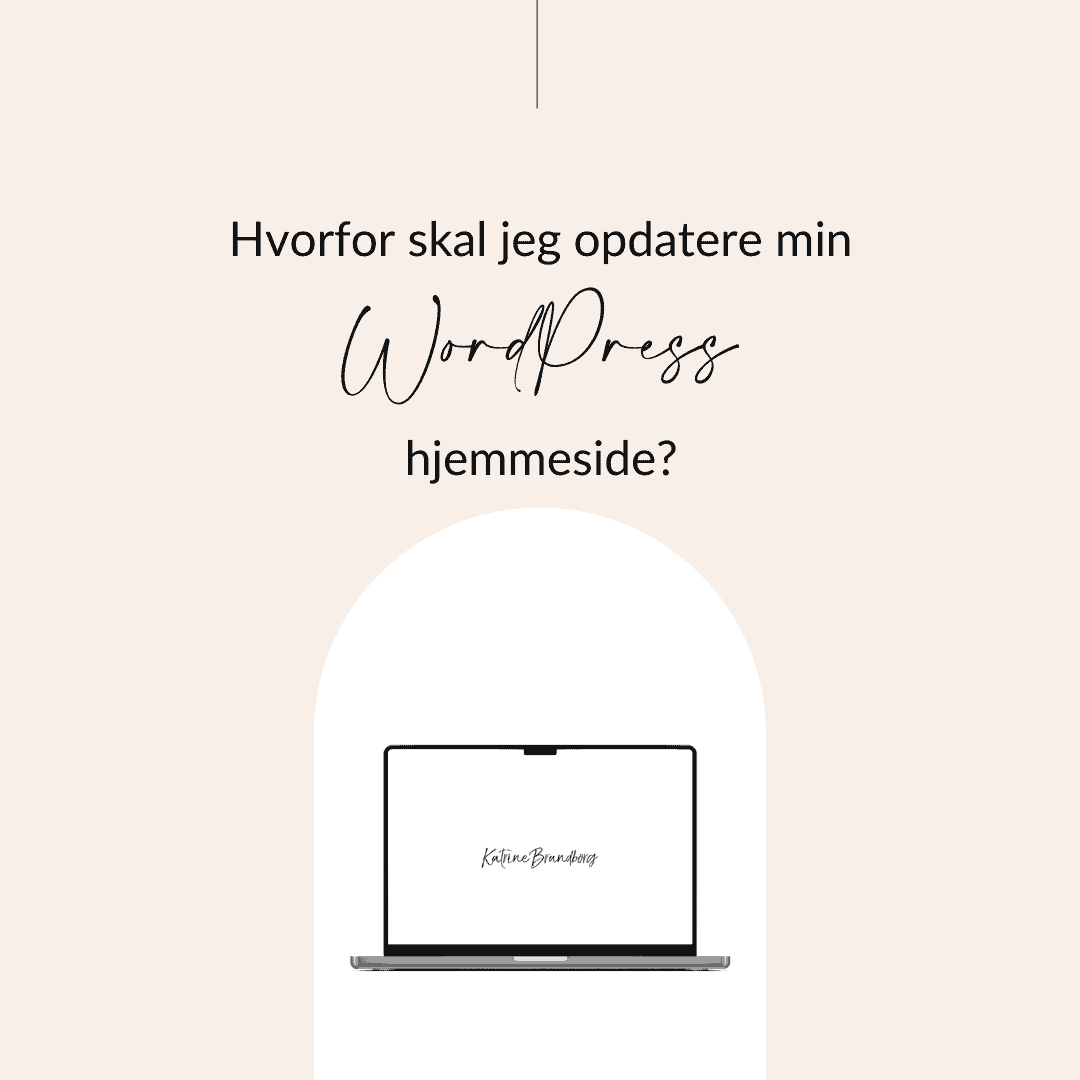 Hvorfor skal jeg opdatere min WP-hjemmeside, Katrine Brandborg, www.katrinebrandborg.dk