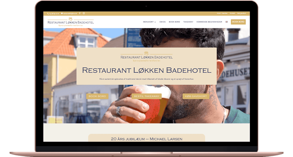 hjemmesider jeg har bygget, WordPress, portefølje, Katrine Brandborg, katrinebrandborg.dk