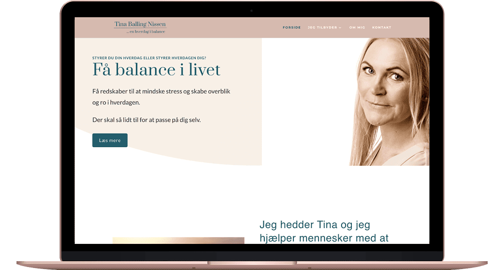 hjemmesider jeg har bygget, WordPress, portefølje,