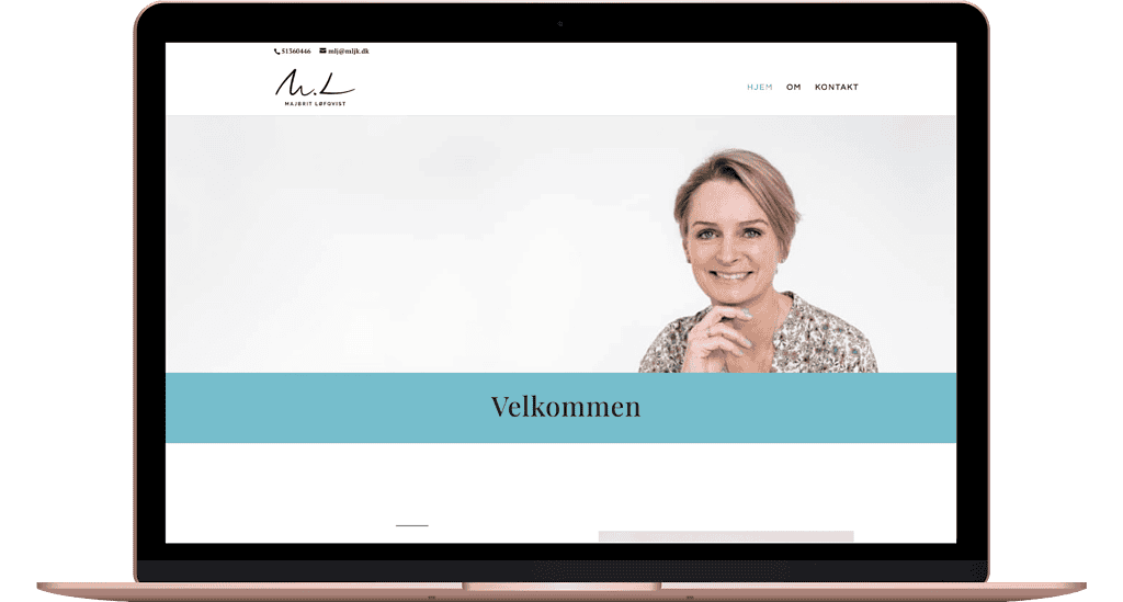 hjemmesider jeg har bygget, WordPress, portefølje,