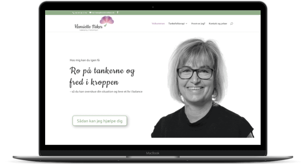 hjemmesider jeg har bygget, WordPress, portefølje, hvad siger kunderne, glade kunder, Katrine Brandborg, www.katrinebrandborg.dk