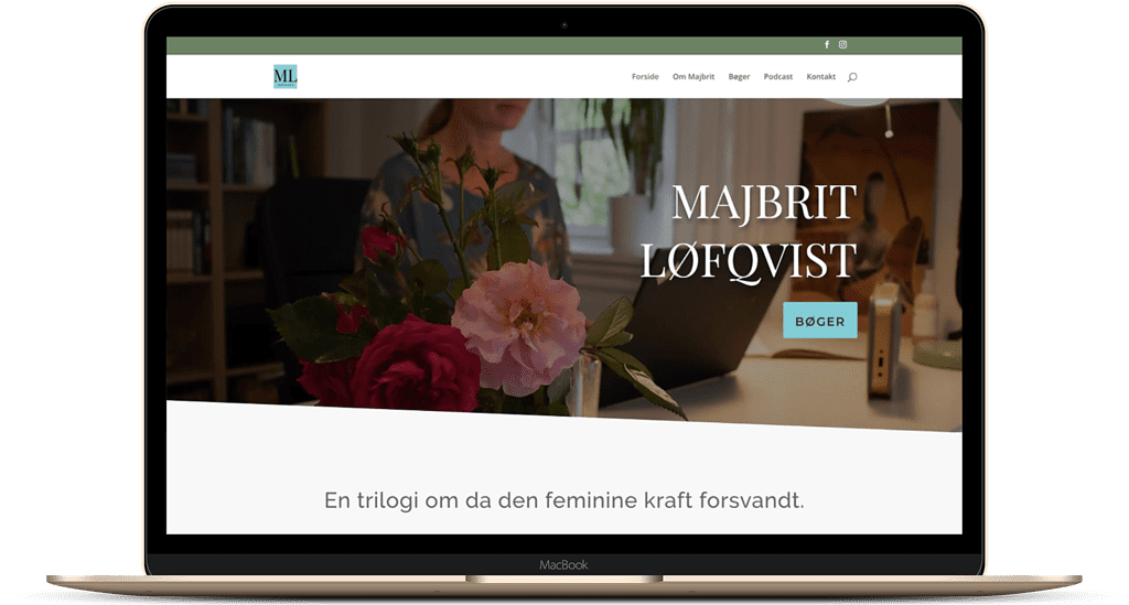 hjemmesider jeg har bygget, WordPress, portefølje,