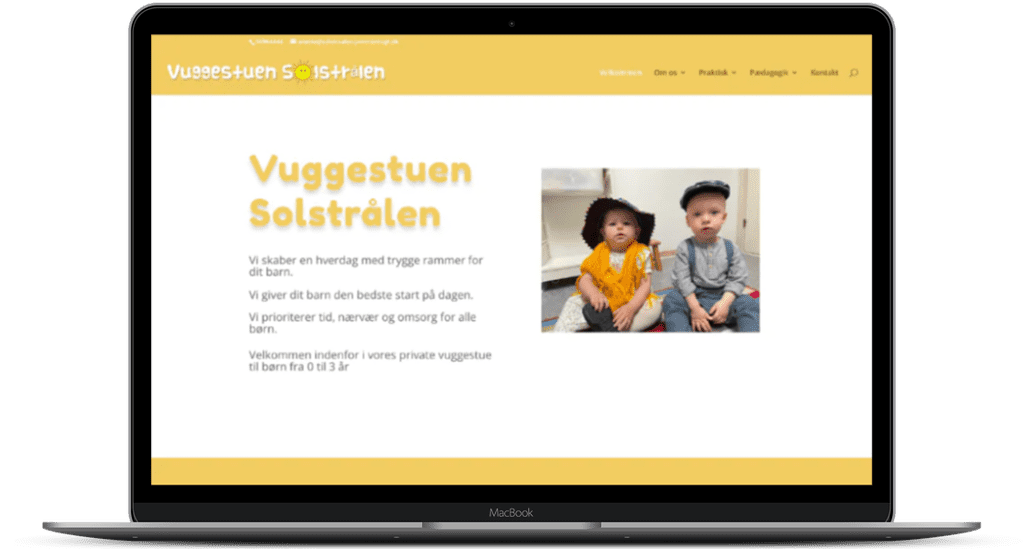 hjemmesider jeg har bygget, WordPress, portefølje,