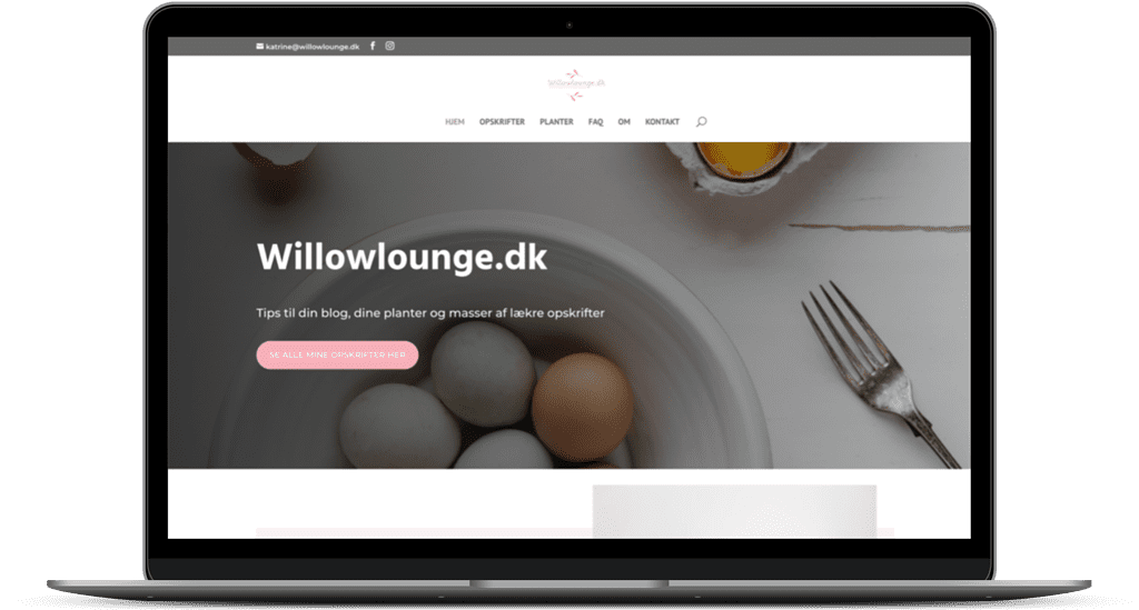 hjemmesider jeg har bygget, WordPress, portefølje,