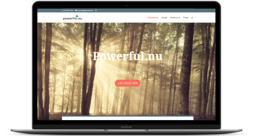 hjemmesider jeg har bygget, WordPress, portefølje,