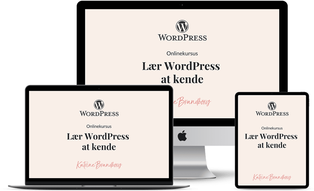 Mockup, mock-up, WordPress, Katrine Brandborg, Sådan laver du en mock-up, www.katrinebrandborg.dk