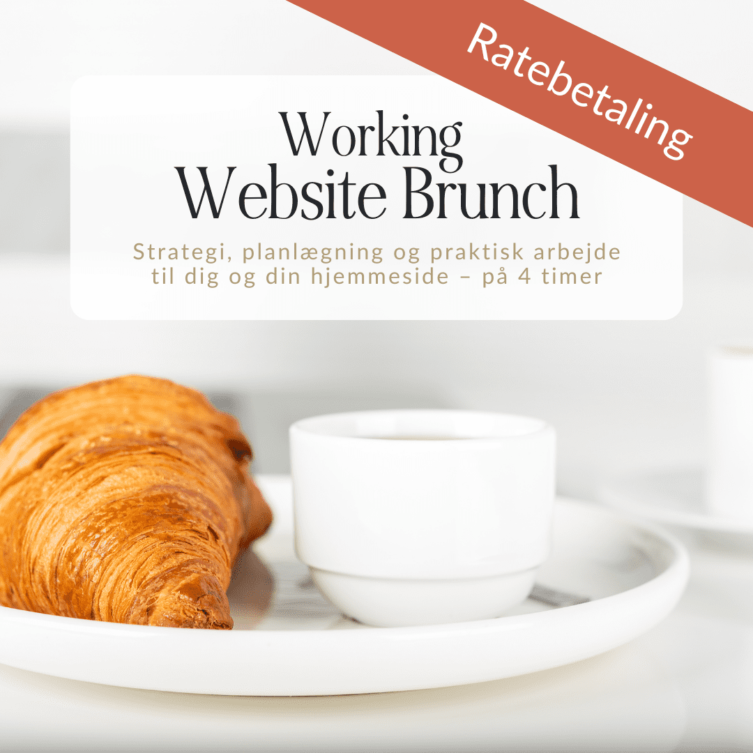 ratebetaling working website brunch, Katrine Brandborg, katrinebrandborg.dk