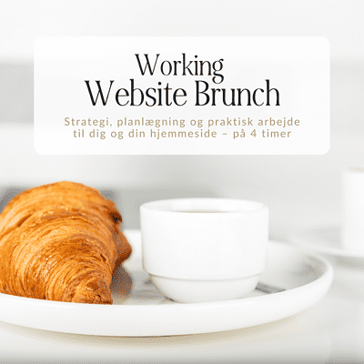 working website brunch, Katrine Brandborg, www.katrinebrandborg.dk